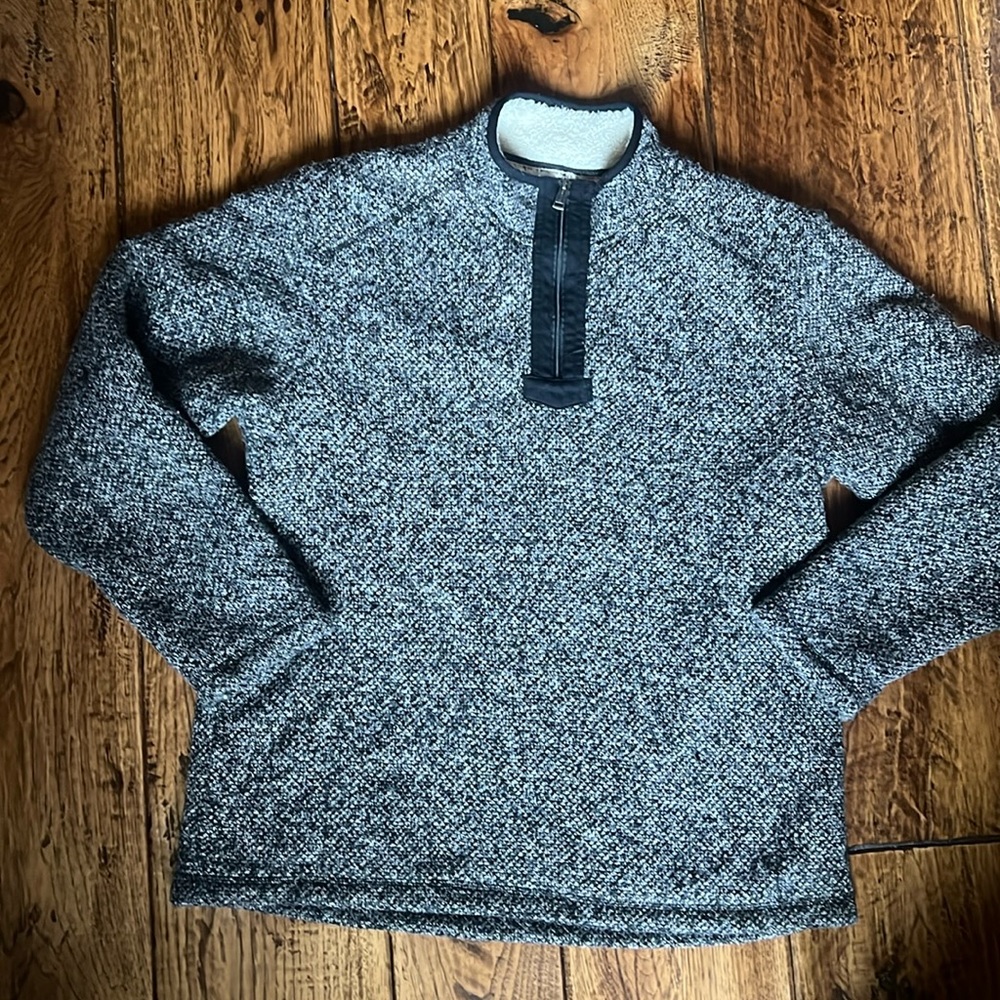 New Mens Orvis Sherpa sweater